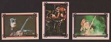 1978 Vintage KISS Donruss Aucoin Series 2 Cards #68, #130, #132 - Gene and Peter picture