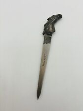 Antique WEST POINT Horse Head Letter Opener By Kronheim and Oldenbusch Co Bronze picture