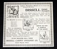 1894 OLD MAGAZINE PRINT AD, BISSELL CARPET SWEEPERS, THEY LIFT OUT THE GRIT picture
