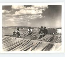 SHAD FISHERS of Hudson River NEW YORK Vintage Rare 1938 Press Photo picture