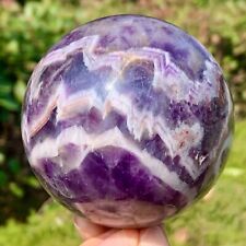 1.13LB  Top Natural Dream Amethyst Sphere Polished Quartz Crystal Ball Healing picture