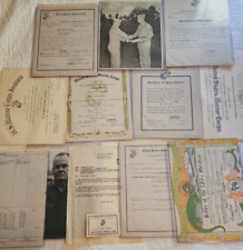 LARGE LOT WWII KOREAN USMC MARINE DOCUMENTS with 2 SIGNED by L.B. CHESTY PULLER picture