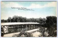 Pre-1907 WICHITA KANSAS GRIFFINSTEIN BRIDGE C U WILLIAMS ANTIQUE POSTCARD picture