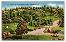 Valley Of Death And Little Round Top, Gettysburg, Pennsylvania Postcard picture
