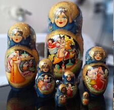 russian nesting dolls vintage picture