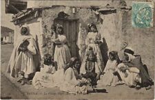 CPA AK ALGERIA BATNA Le Village Negre - Women's Ouled Nails - Types (1145863) picture
