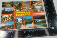 Vintage Greetings From Colorado Postcard Various Images  picture
