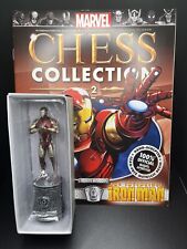 Eaglemoss Marvel Chess Collection Figurine with Magazine #2 Iron Man picture