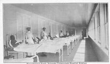 Men's Sleeping Porch Nebraska Tuberculosis Hospital Kearney UDB c1905 Postcard picture