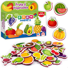 31 Foam Fridge Magnets for Toddlers 1-3 – Large Toddler Magnets – Fridge Magnets picture