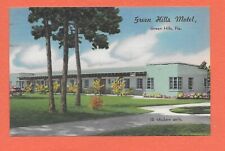 Green Hills Motel, Green Hills, Fl. 1957 linen picture