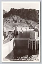 Postcard RPPC Boulder Dame from Above the Arizona Spillway Frashers picture
