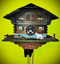 Large size Swiss Mountain Chalet with Jack Daniel dog by Schleich picture
