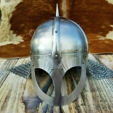Helmet Armor Viking Nasal Spectacle Medieval Chain Mail Chainmail Display Knight picture