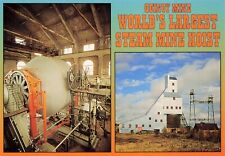 Hancock Michigan Quincy Mine Steam Hoist Vintage Continental Postcard Unposted picture