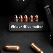 Black Rifles Matter PVC Patch picture