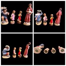 Vintage Dolfi Italy Hand Painted Figures Lot Of 4 picture