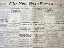 1921 FEBRUARY 11 NEW YORK TIMES - ROCKEFELLER'S 1917 INCOME $43,000,000- NT 5466 picture