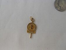 University of Illinois Urbana Champaign Key Fob for Scholarship Gold Filled picture