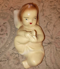 Antique Baby Jesus ceramic figurine for manger picture