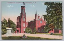 Washington DC~Smithsonian Institution~Started 1846~Federal Agcy~Vintage Postcard picture