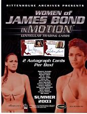 James Bond 007 - Women Of James Bond In Motion - Sell Sheet [8 1/2