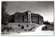 c1940's Library & Dana College Building Blair Nebraska NE RPPC Photo Postcard picture