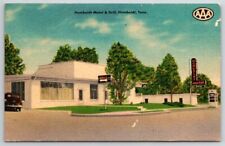 TN Tennessee Humboldt Motel & Grill Linen Vintage Postcard $A picture