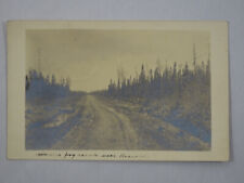 c1909 AZO Real Photo Postcard Troy (?) Ranch nr Roseau MN CH Ager Portland OR US picture