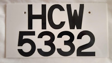 Trinidad and Tobago Taxi License Plate 2018 Expired Very Rare picture