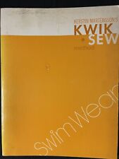 Kerstin Martensson's KWIK Sew Method SWIM WEAR Swimwear Sewing Book 1971 picture
