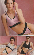 Pretty Woman in Undies Vintage Catalog Lingerie Photo Clipping picture