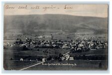 1907 Bird's Eye View Of Mc. Connellsburg Pennsylvania PA Rotograph Postcard picture