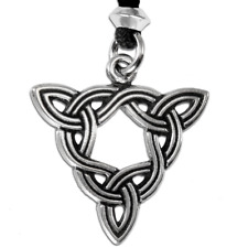 Brigid's Knot Necklace Goddess Celtic Knot Irish Pendant Jewelry Harmony Amulet picture