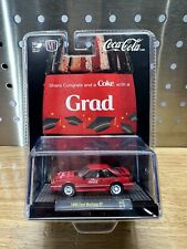 Coca Cola - Share A Coke With A Grad- M2 Diecast- 1990 Ford Mustang GT picture