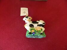 RARE Vintage Christopher Radko Udder Delights Cow Ornament picture