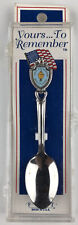 Souvenir Spoon Mardi Gras New Orleans Louisiana Canal and Bourbon by Fort USA picture