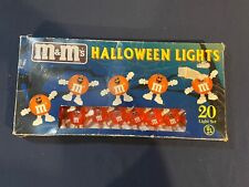 Vintage M&M Halloween Lights picture