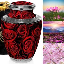 Crimson Rose Urns for Human Ashes Large and Cremation Urn Cremation Urns Adult picture