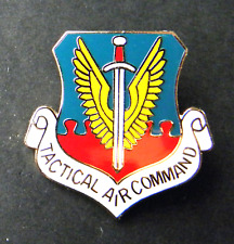 US AIR FORCE USAF TACTICAL AIR COMMAND LAPEL PIN BADGE 1 inch picture