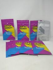 10 pk THREE OLIVES VODKA DRINK POUCHES Bag Sip Hooray Party Pack Straw new Pool picture