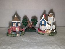 Vintage 1999 All in One Liberty Falls Ornithologist's Dove Cote Figurines NIB picture