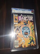X-FACTOR #6 Newsstand CGC 9.8 WHITE PAGES 1st App Apoclypse  picture