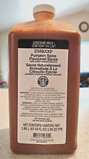 New Starbucks Pumpkin Spice Sauce Syrup  63oz BB April 2024 PSL picture