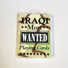 NEW Sealed Bicycle IRAQI Most Wanted Playing Cards Hoyle picture