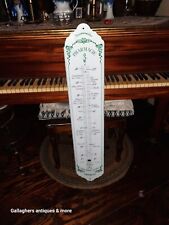 Vintage huge porcelain French Oberlin Pharmacy Advertising Thermometer Sign  picture