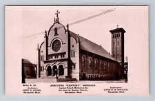 Marquette MI-Michigan, Ste Jean de Baptise Church, Shingles, Vintage Postcard picture