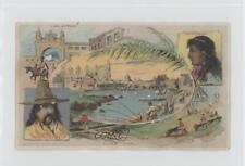 1889-1898 Arbuckle Bros Coffee A Trip Around the World K4 Lima Peru #24 z6d picture