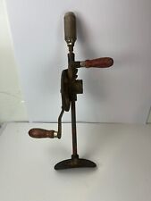 Vintage Hand Drill Shoulder Brace Press Crank Antique Tool picture