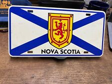 Nova Scotia Novelty Booster Front License Plate Rustic Vintage Plastic picture